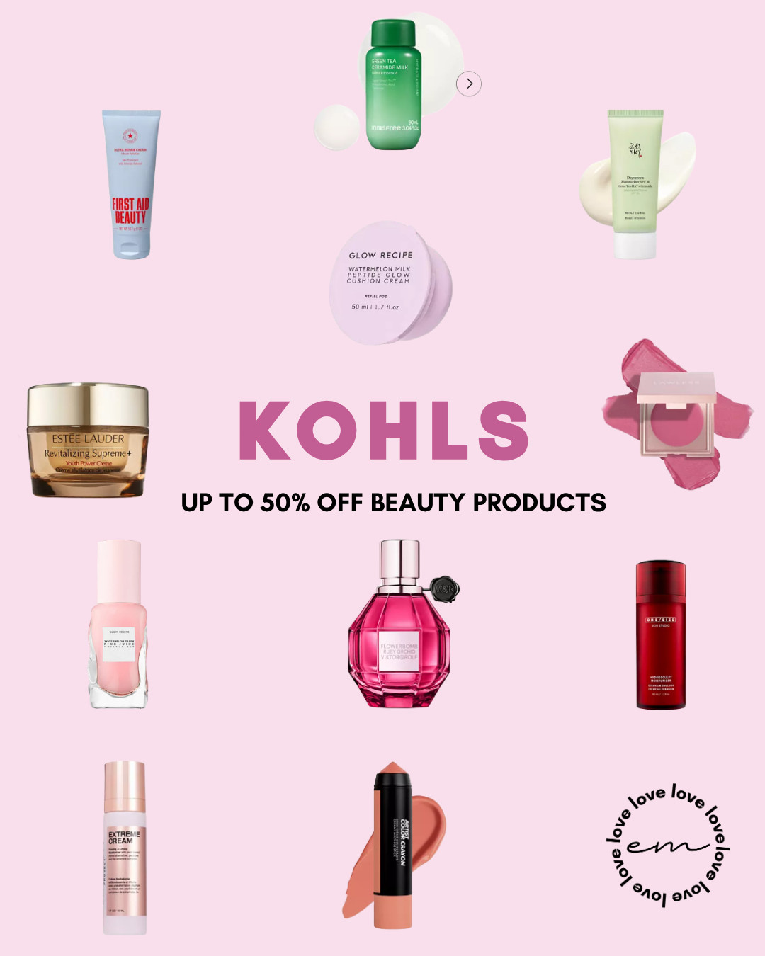 Save up to 50% on beauty products and stock up on your favorite skincare and makeup essentials. Discover amazing deals on trending beauty finds, including skincare must-haves, makeup products, and self-care favorites. Whether you're refreshing your beauty routine or searching for the perfect gift, these limited-time beauty deals offer incredible savings for skincare and makeup lovers.  

 #LTKselfcare #LTKSaleAlert #LTKBeauty