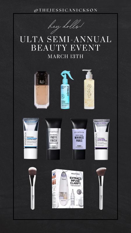 Ulta semi annual beauty sale event March 13th!🩷

As a skincare girlie, I’m so excited to see the BeautyBio’s GLOfacial Hydro-Infusion tool on the Ulta sale!! 😍😍😍 This tool almost never goes on sale and it’s known for removing blackheads, oil and any gunk while infusing skin with plumping serums ✨

#LTKsalealert #LTKbeauty