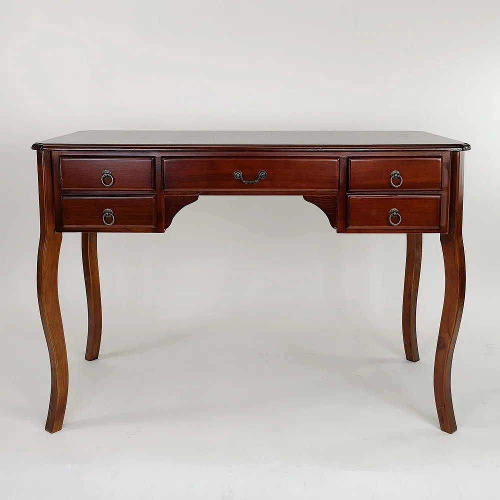 Alcott Hill® Solid Wood Writing Desk & Reviews | Wayfair | Wayfair North America