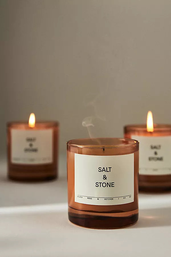 SALT & STONE Candle By SALT & STONE in Red | Anthropologie (US)