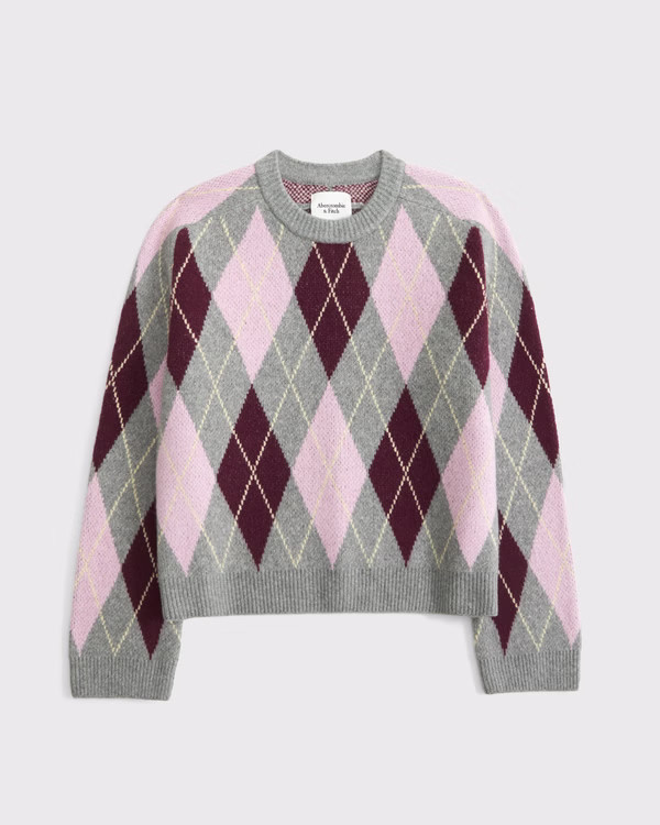 Women's The A&F Madeline Crew Sweater | Women's New Arrivals | Abercrombie.com | Abercrombie & Fitch (UK)