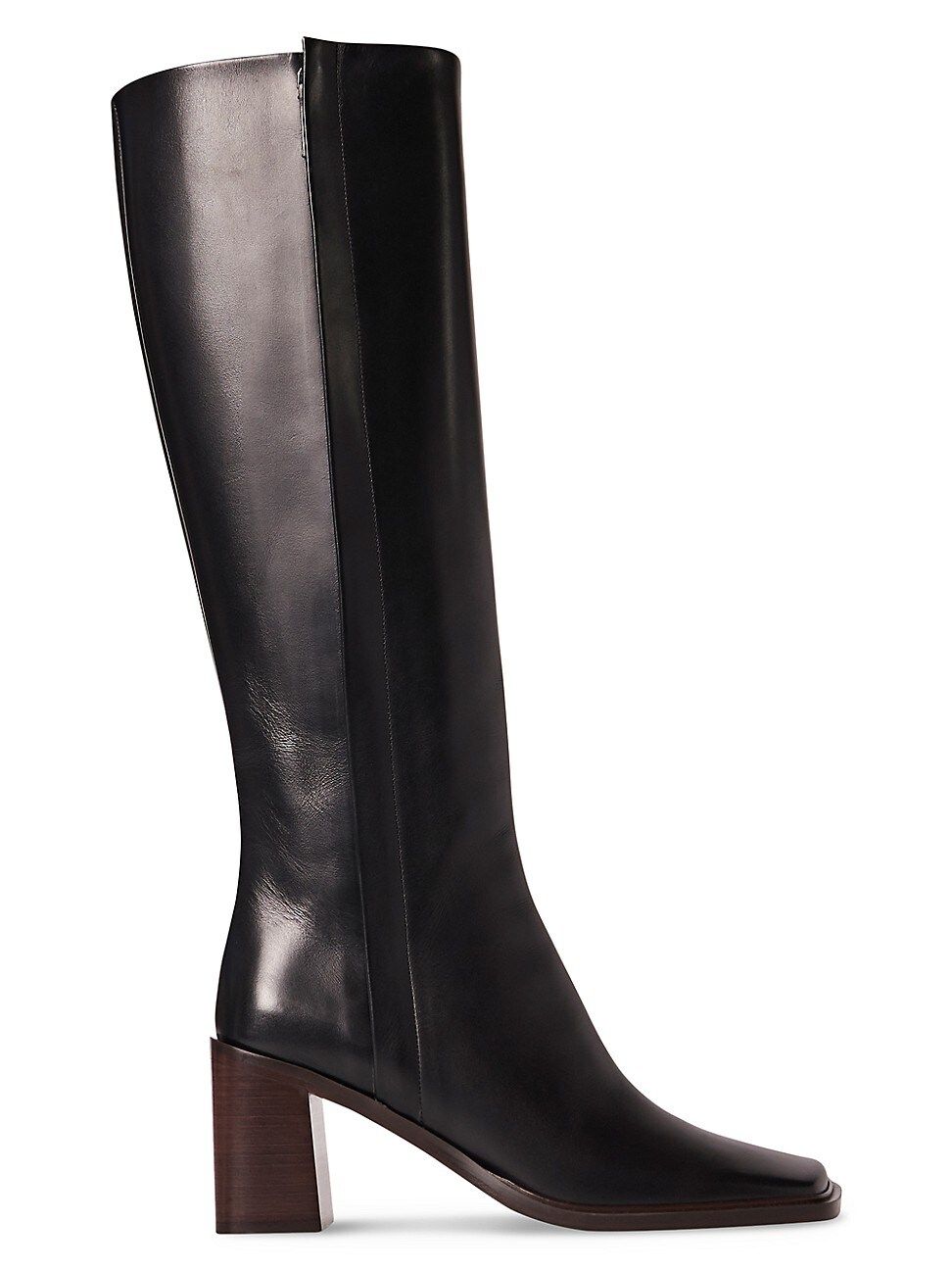 The Row Patch Leather Knee-High Boots | Saks Fifth Avenue