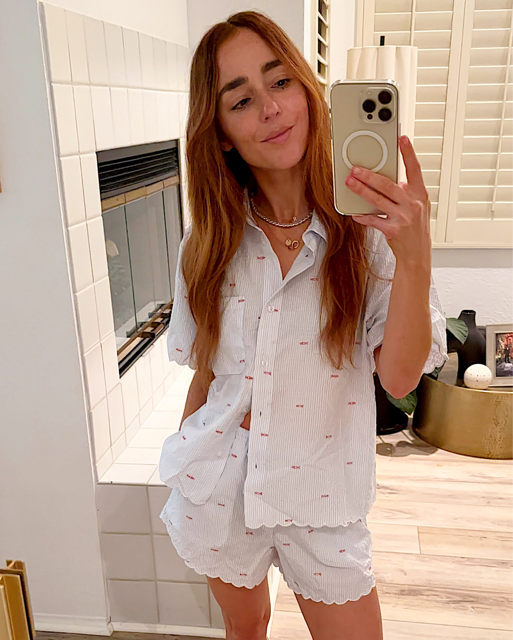 Travel outfit tip: Save space in your carry-on via packing pajama sets so good they can double as a cute beach coverup or pool coverup the next day. Plus, the mix and match opportunities with your denim is great, too. Style tip: pj short sets in seersucker and embroidered details make for the best bet to transition from pajama to casual matching set. 

summer outfits | summer style | matching sets | under $50 | target style | button down shirts | travel style | vacation style



#LTKTravel #LTKFindsUnder50 #LTKFindsUnder100