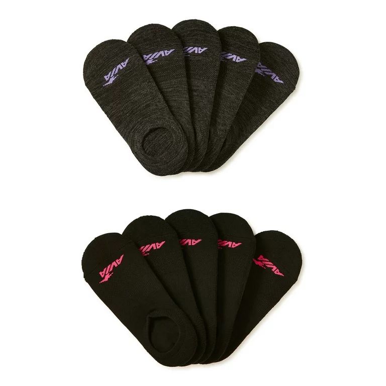 Avia Women's Performance Cushioned Liner Socks, 10-Pack | Walmart (US)