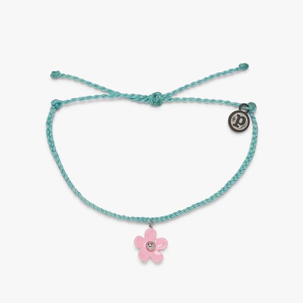 Solstice Enamel Flower Charm Bracelet | Pura Vida Bracelets