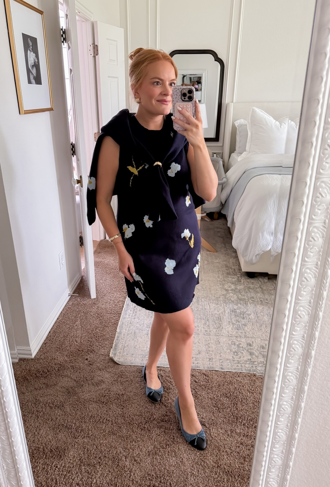 Love how transitional this dress is for summer to fall!!