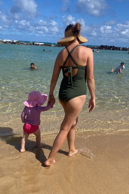 Our swim looks! Leni’s top is from primary.com and they don’t allow linking on here but we love their swim stuff! 

#LTKfamily #LTKswim