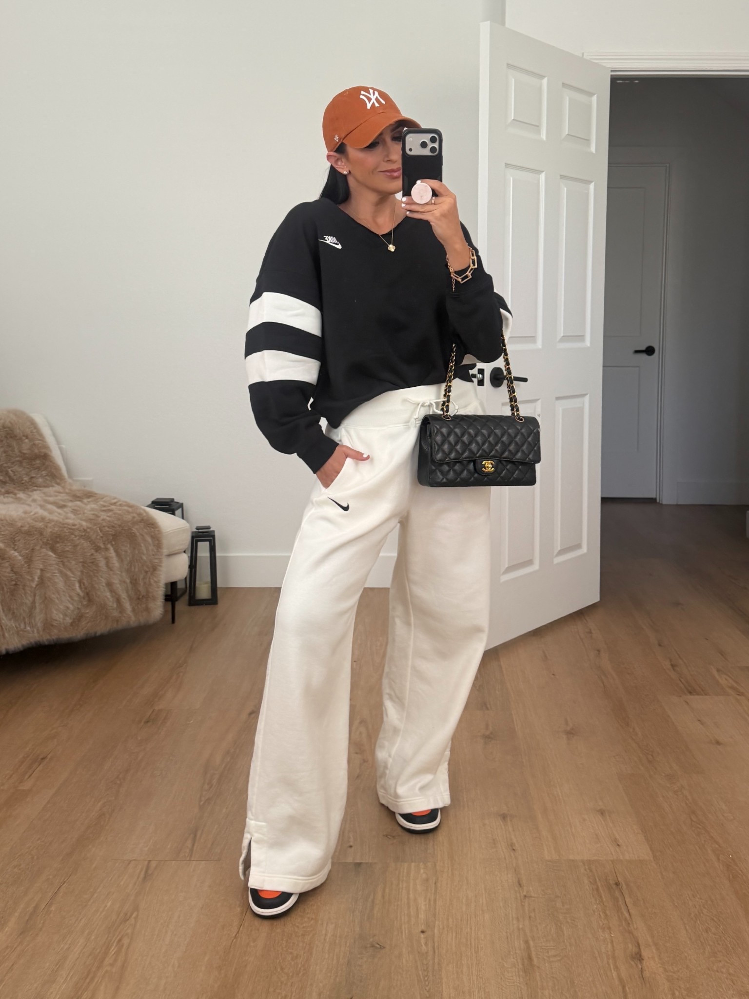 20% off with code gearup


Nike Sportswear Phoenix Fleece Women's High-Waisted Wide-Leg Pants wearing size medium. Nike Sportswear Club Fleece Women's Oversized V-Neck Sweatshirt wearing size small. 
