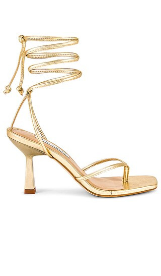 Khari Heel in Gold | Revolve Clothing (Global)
