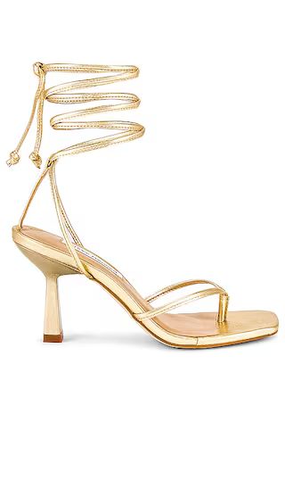 Khari Heel in Gold | Revolve Clothing (Global)