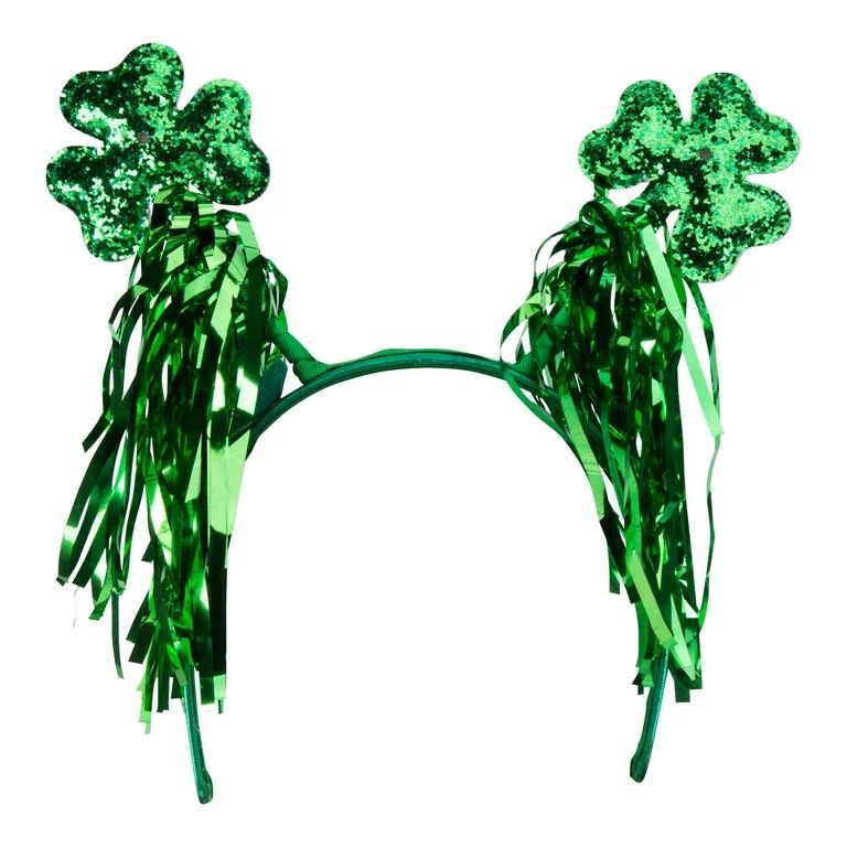 Way to Celebrate St Patrick's Day Clover Bopper Headband | Walmart (US)