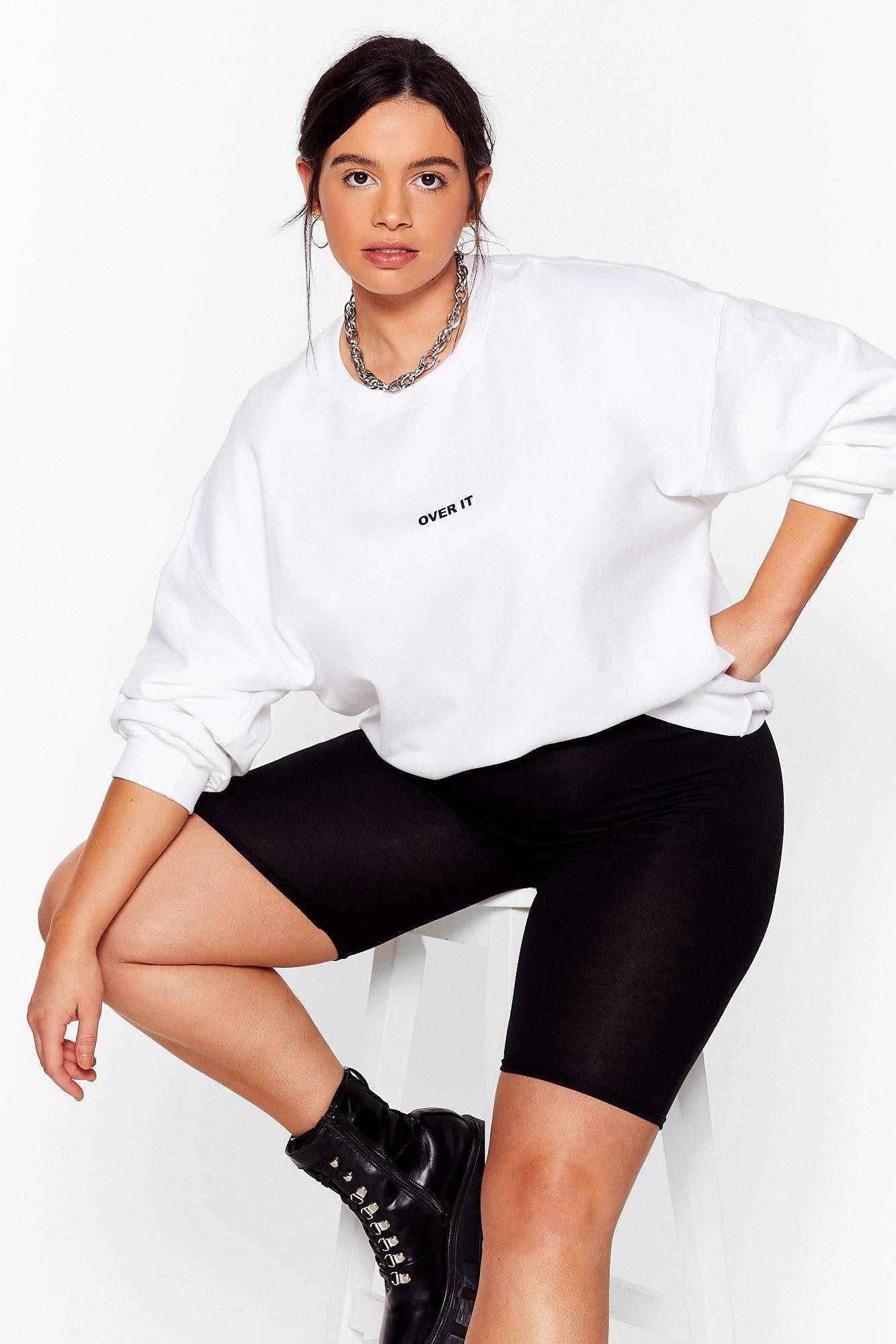 So Over It Plus Oversized Sweatshirt | NastyGal (US & CA)