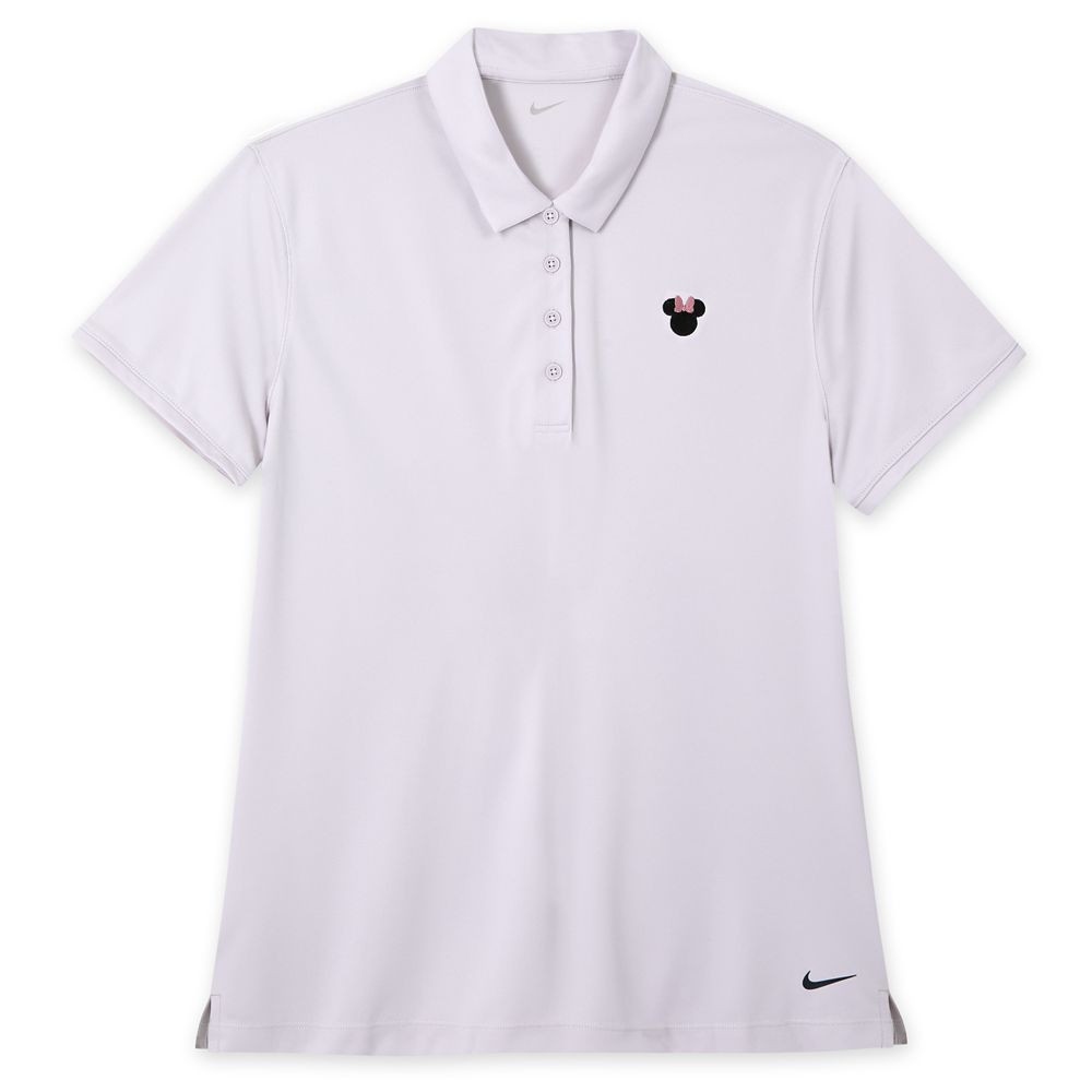 Minnie Mouse Victory Polo Shirt for Women by Nike – Violet | Disney Store
