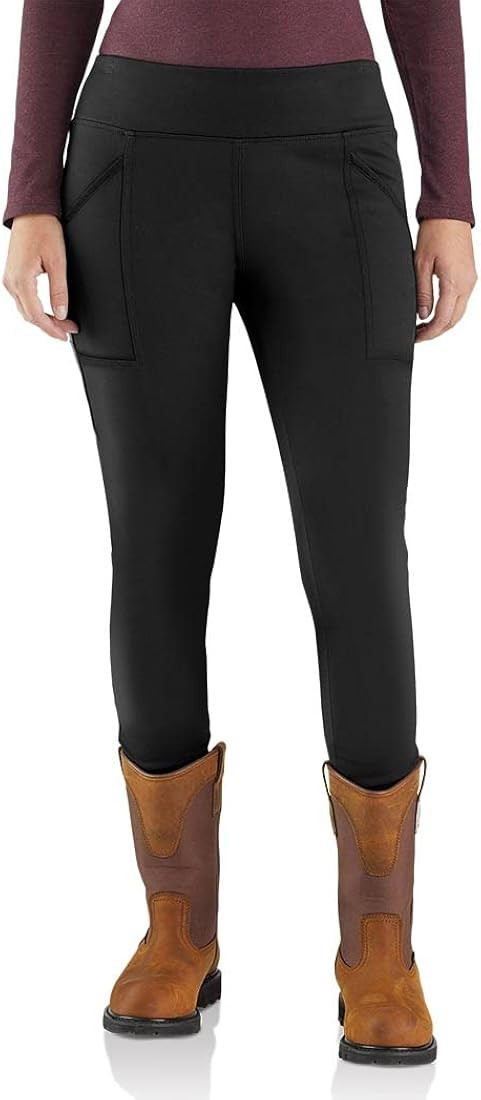 Carhartt Women's Force Fitted Heavyweight Lined Legging | Amazon (US)