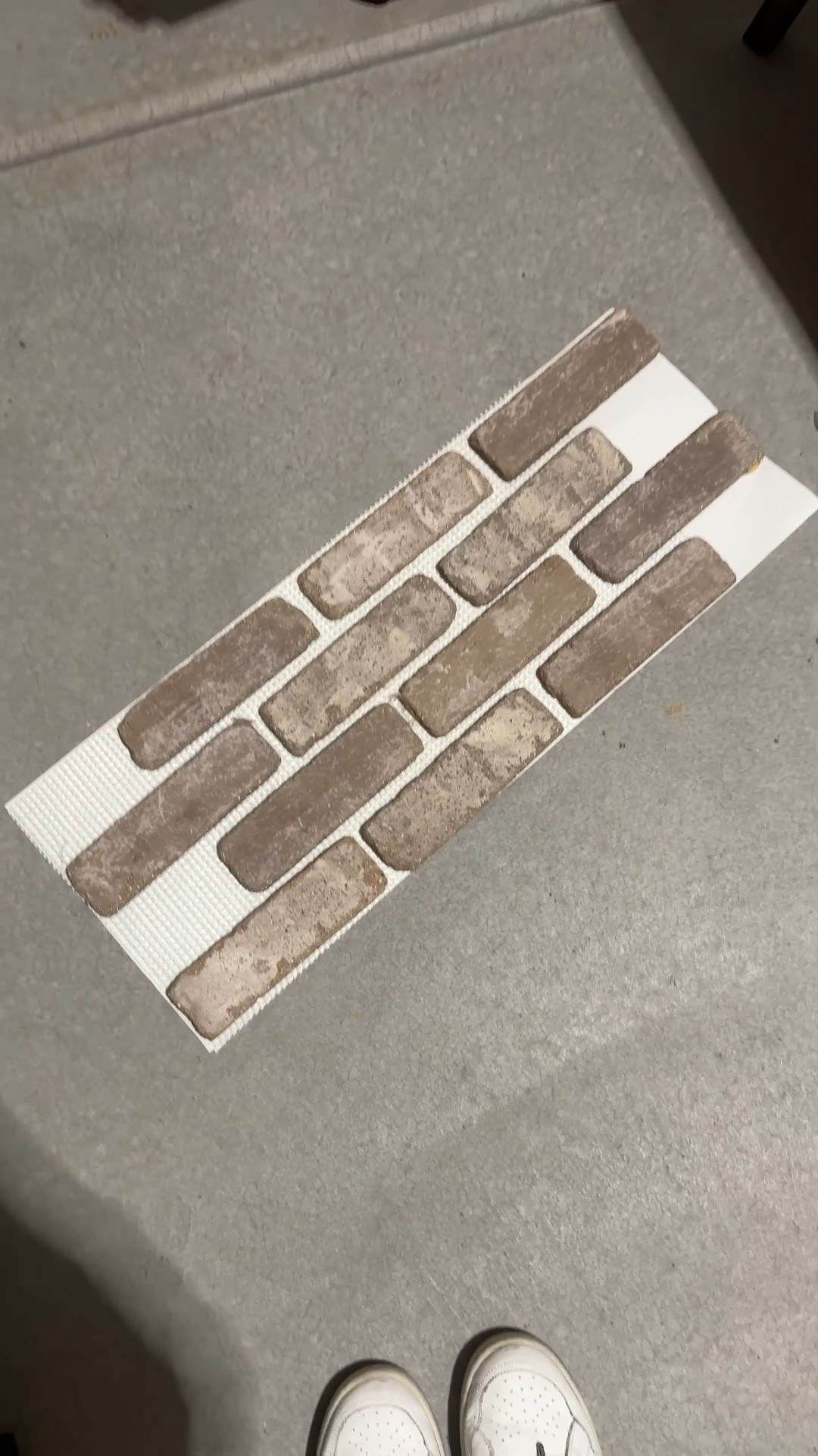 This is the thin brick we are installing on our basement kitchenette! 

#LTKvlog #LTKHome