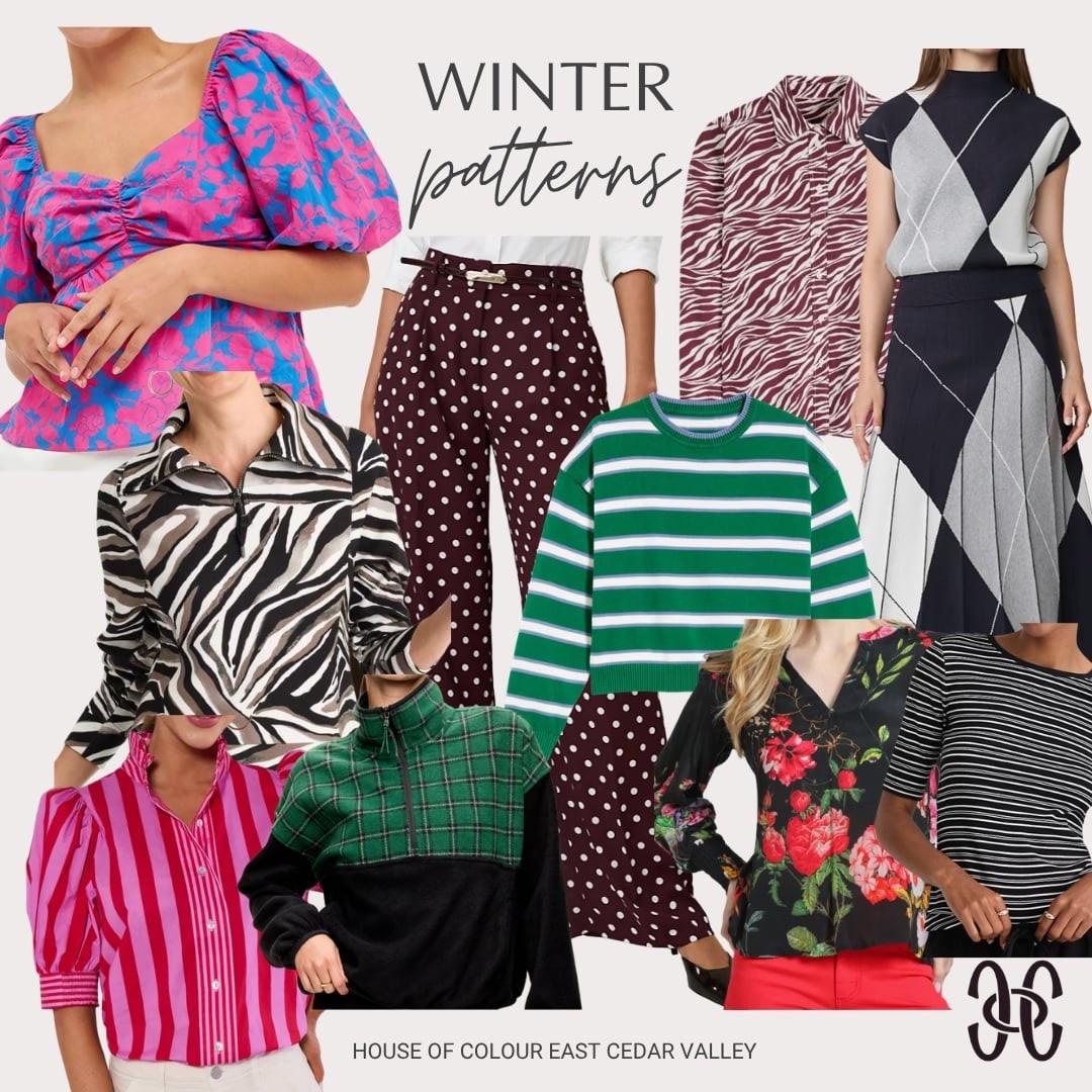 House of Colour Winter patterns. #hocwinter