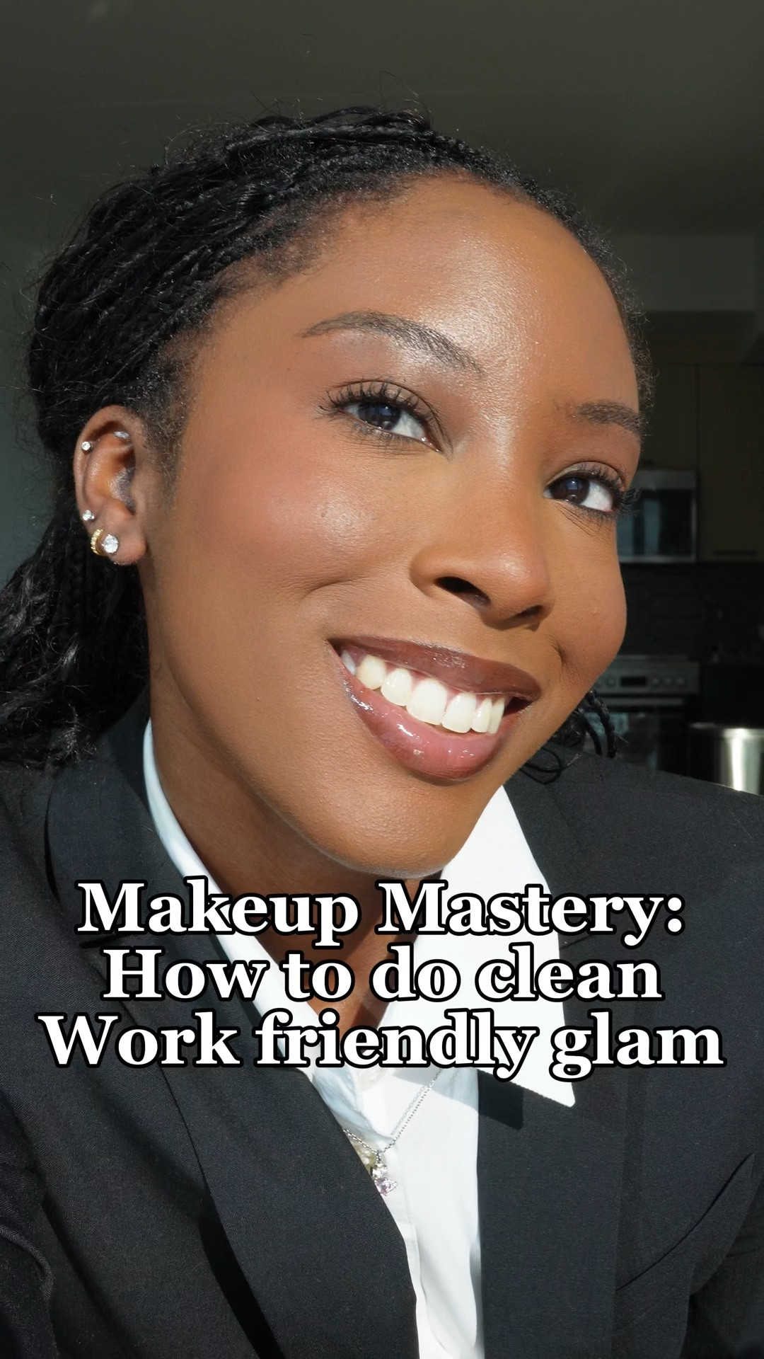 Everybody needs a clean work look in their makeup arsenal 😄💼
Products:
@onesize boba primer, rich peach setting powder, setting spray
@lauramercier translucent blur setting powder 
@smashboxcosmetics always on foundation in DW10
@narsissist soft matte complete foundation in Marquises 
@morphebrushes infinite setting mist
@danessamyricksbeauty cream contour and blushes 
@urbandecaycosmetics quickie concealer 
@maccosmeticsusa bushes in burnt pepper and raizin 
@sephora lip liner in molasses 
@armanibeauty lipgloss
@fentybeauty highlighter in phreak next door
@jonesroadbeauty mascara 
Tools: @exocosmetics brushes, @realtechniques, @elfcosmetics

#LTKxelfCosmetics #LTKBeauty #LTKVideo