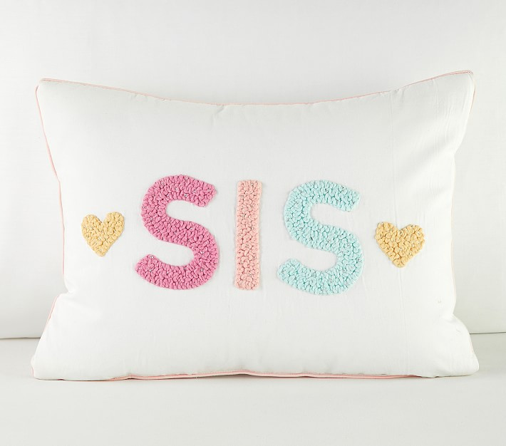 Sis Pillow | Pottery Barn Kids