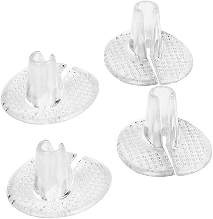 2Pair Silicone Thong Sandal Toe Flip-Flop Gel Toe Guards Cushions Thong Protectors | Amazon (US)