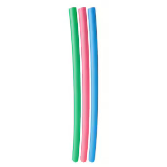 Big Joe 50-in x 2.25-in 1-Seat Soft Blue or Green or Pink Pool Noodle | Lowe's