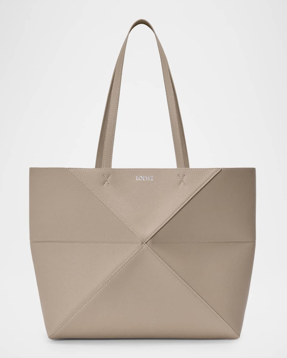 Loewe Puzzle Fold Tote Bag in Leather | Neiman Marcus