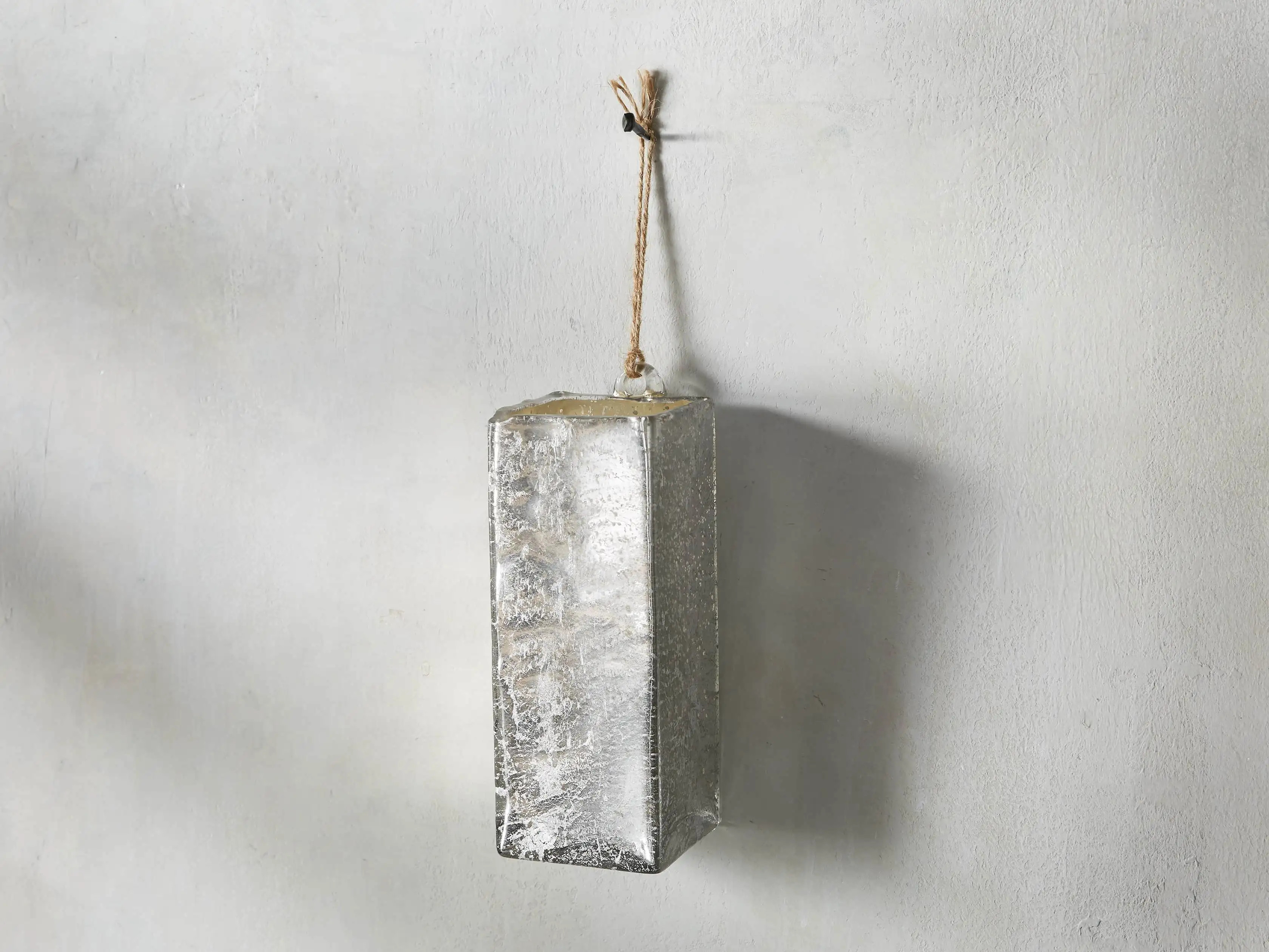 Hang Square Mercury Vase | Arhaus