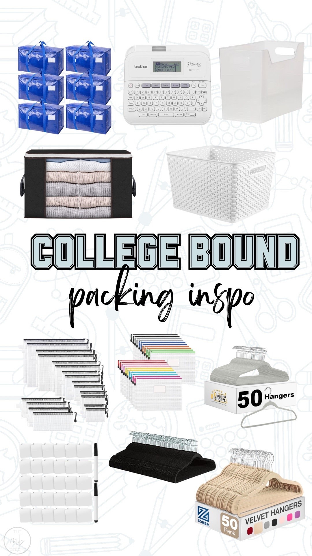 Packing for college inspo! Melanie’s slim hangers and zipper bags for important documents are linked here plus a few other packing faves!

#LTKdayinmylife #LTKmomlife #LTKKids