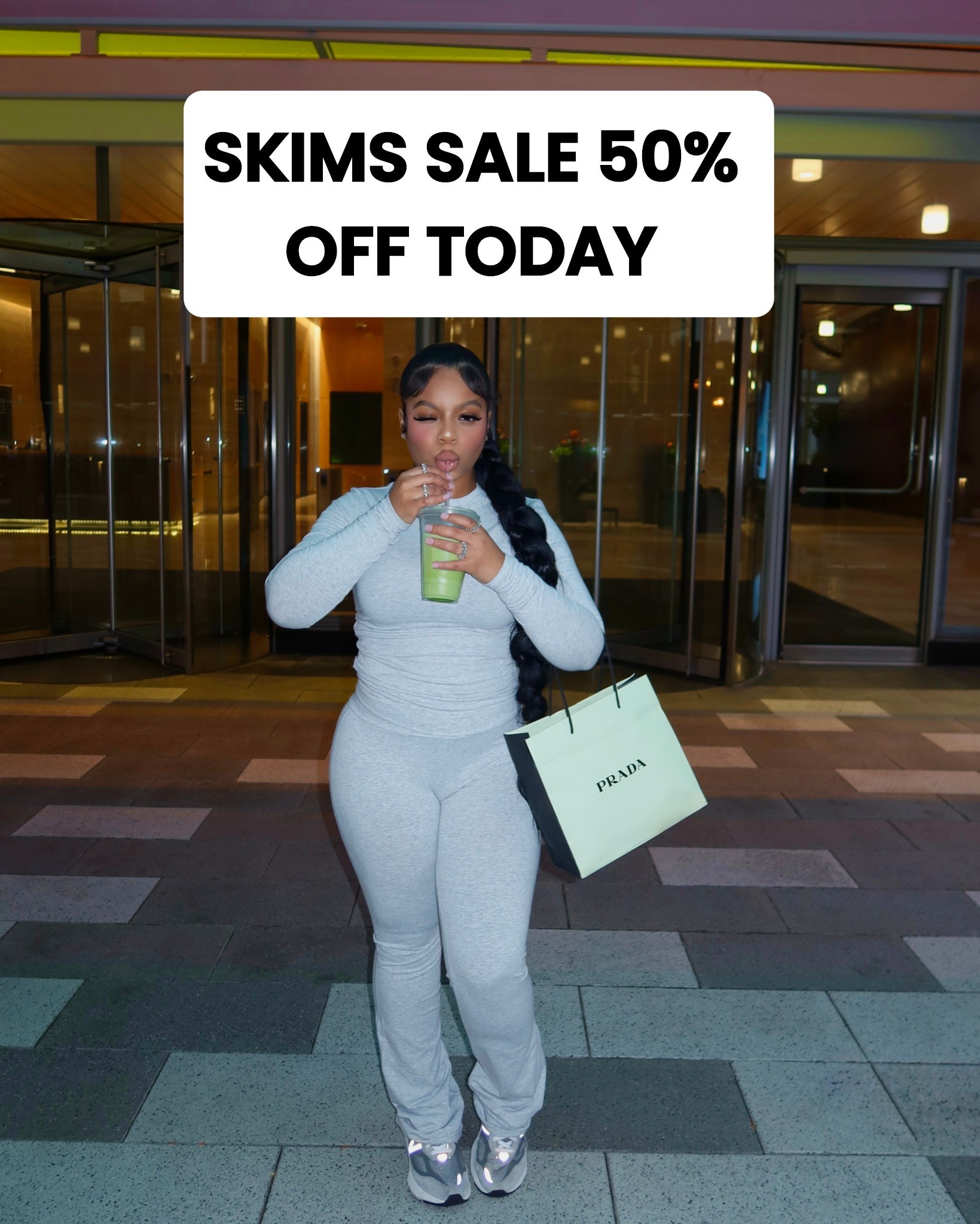 Skims loungewear, bras , panties, Shapewear, matching dress, holiday pjs etc 50% off sale today 

#LTKSaleAlert #LTKCyberWeek #LTKootd