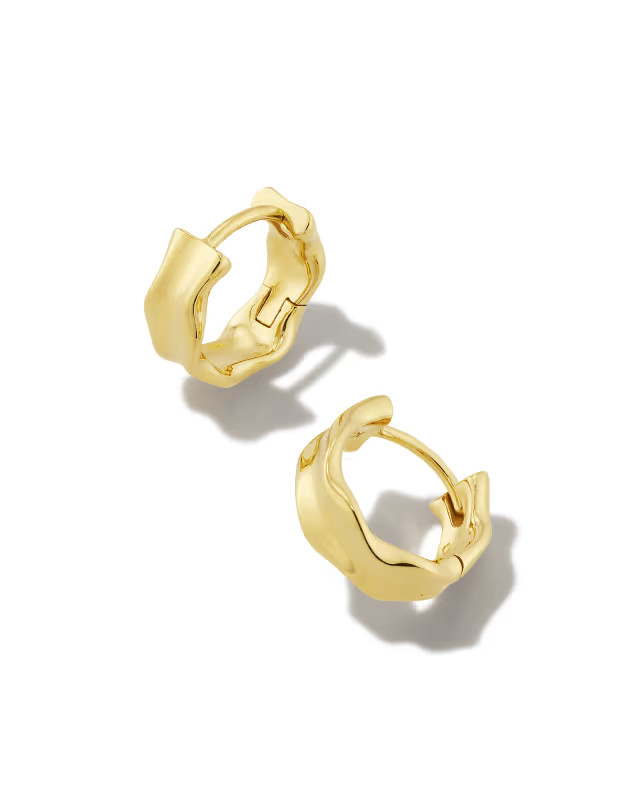 Aspen Huggie Earrings in 18k Gold Vermeil | Kendra Scott