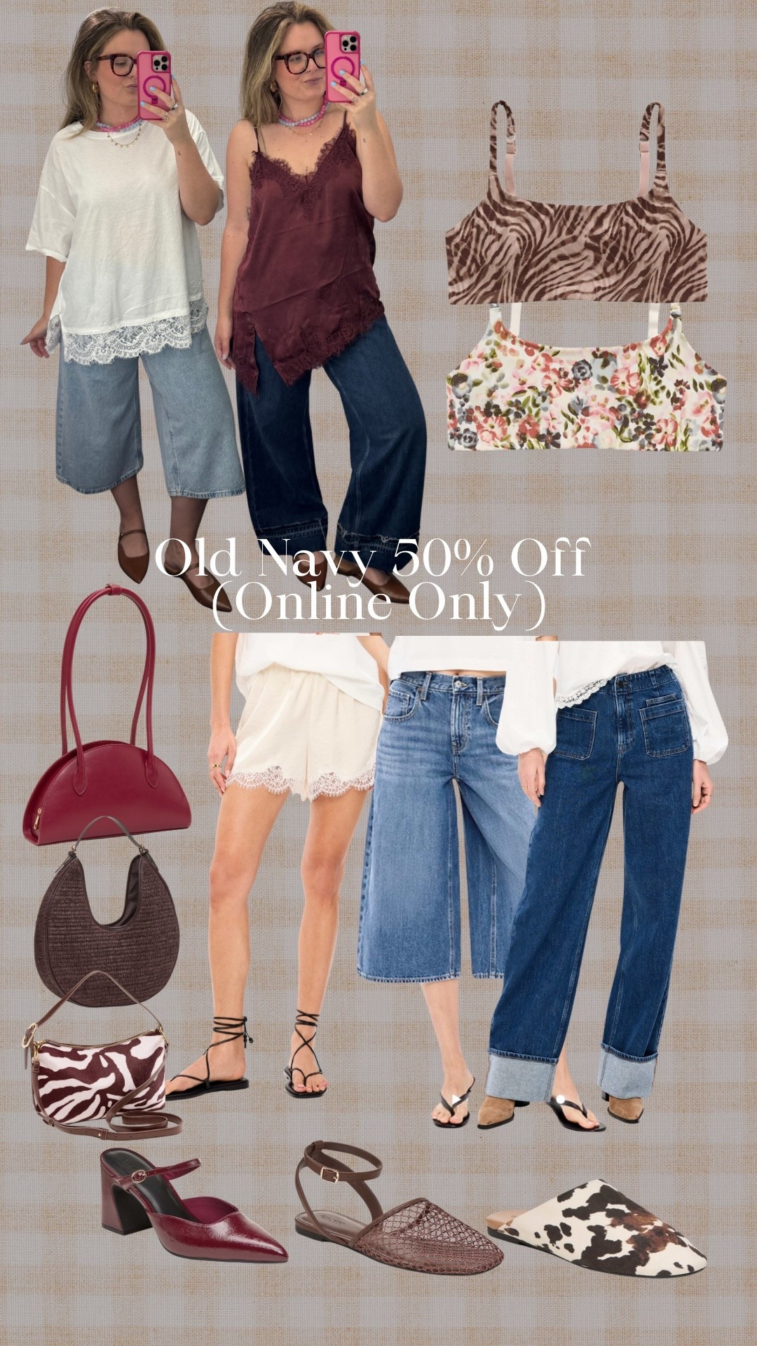 Old Navy is 50% off & I thought I’d share my shopping list🙂‍↕️ here are my current favorites at Old Navy as a size 12 girly!

#LTKMidsize #LTKSeasonal #LTKSaleAlert