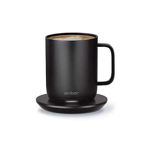 Ember Temperature Control Smart Mug 2, 10 oz, Black 1.5-hr Battery Life App Controlled Heated Cof... | Walmart (US)