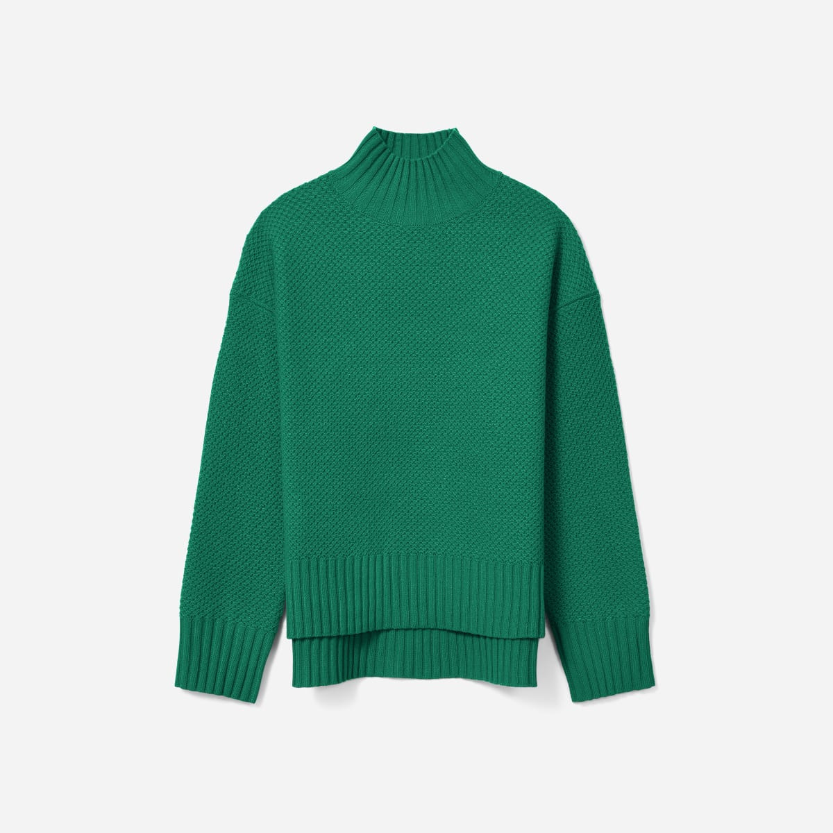 The Oversized Stroopwafel Turtleneck in ReCashmere | Everlane