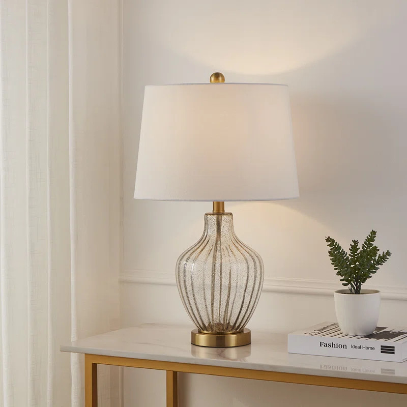 Jhonatan Glass Table Lamp | Wayfair North America