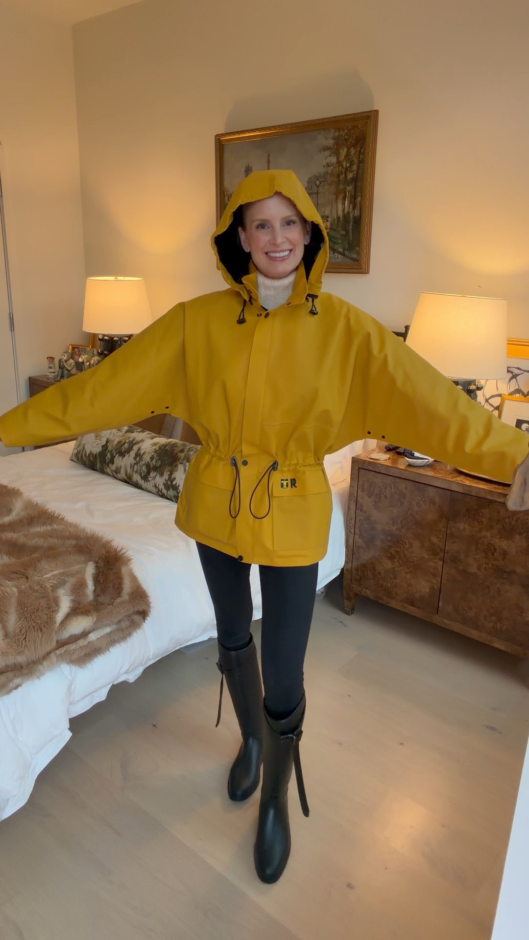 Today’s look for a wintry mix 🌨️☔️ my sweater, leggings and boots are all old, so I linked similar styles! Wearing a small in the jacket 💛

#LTKootd