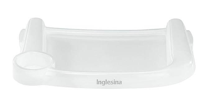 Inglesina Fast Dining Tray Plus Clip-On High Chair Tray, Clear | Amazon (US)