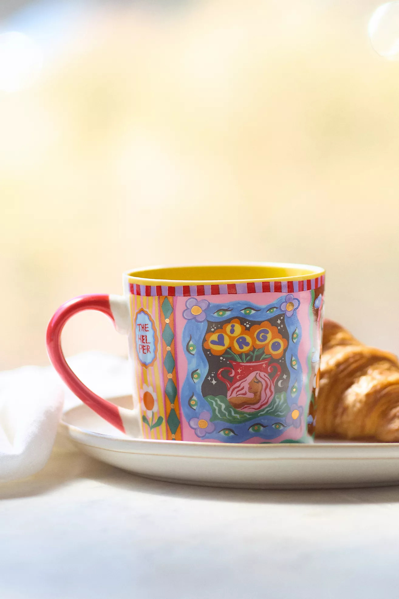 Eleanor Bowmer Stoneware Zodiac Mug | Anthropologie (US)