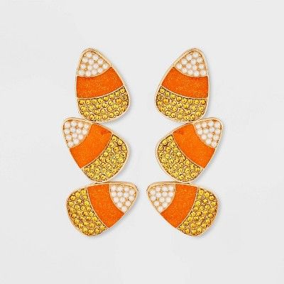 SUGARFIX by BaubleBar 'Corny Confections' Statement Earrings - Orange | Target