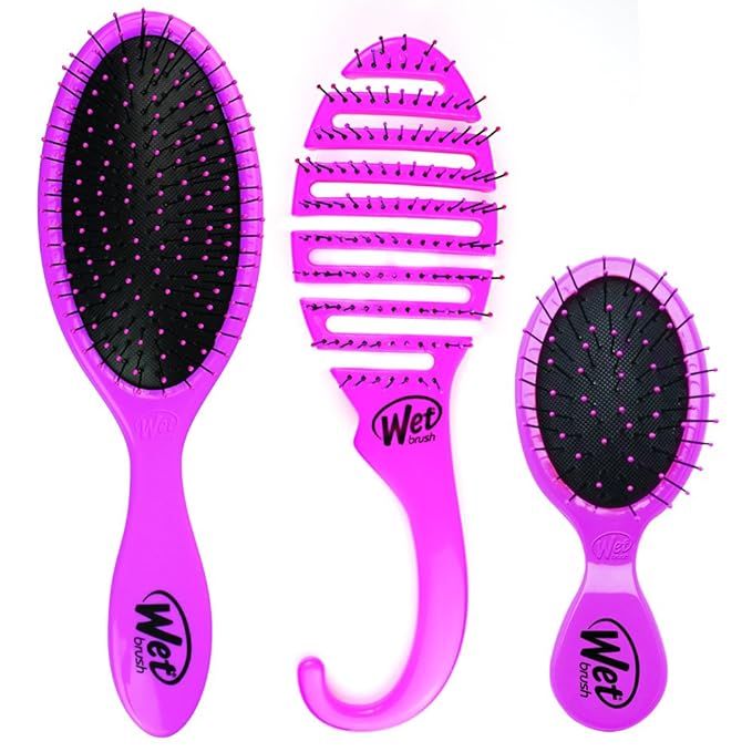 Wet Brush Detangling Trio, Pink, 11 Ounce | Amazon (US)