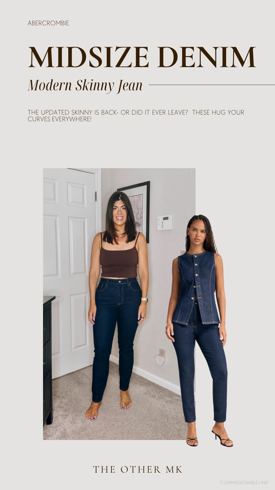 Wearing size 29 regular curve and use code DENIMAF! 

denim sale, fall jeans, fall denim, jeans on sale, midsize denim, Abercrombie jeans 

#LTKSaleAlert #LTKMidsize #LTKSeasonal