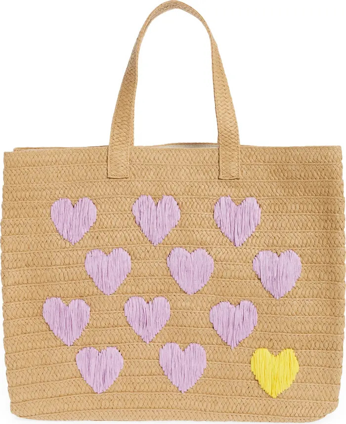 Be Mine Straw Tote | Nordstrom
