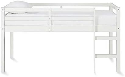 Dorel Living Milton Junior Twin Loft Bed, White | Amazon (US)