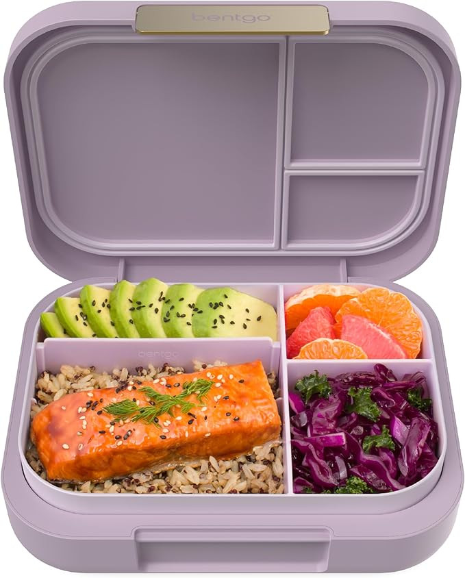 Bentgo Modern - Leak-Resistant Bento Lunch Box For Adults, Teens, & Larger Appetites; Reusable BP... | Amazon (US)