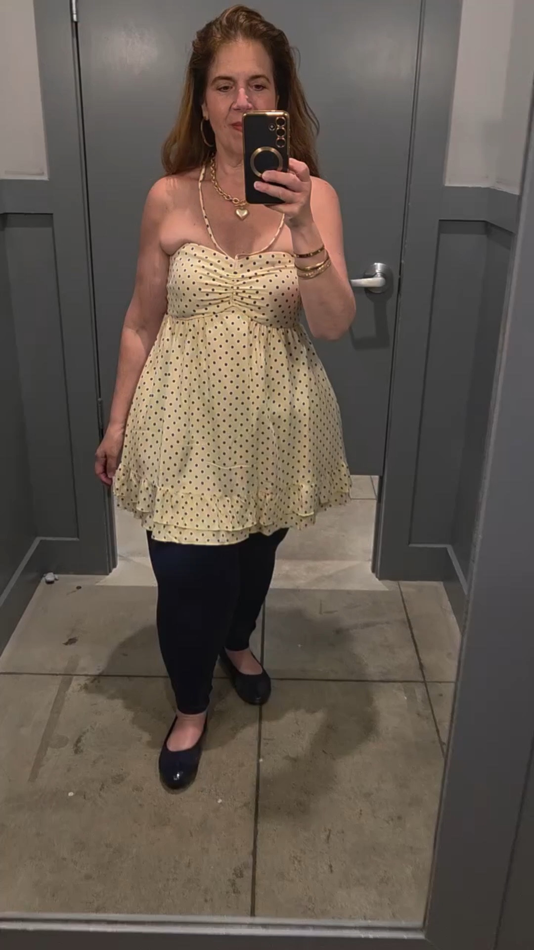 Is this a YES or a NO?

Help! I need your vote☑️

Should I add this flowy yellow blue polka dot lightweight dress to my spring summer wardrobe? 

The blue dots match my @lipoelastic_usa blue active leggings. The dress can be worn stapless or with the little tie strings and it has pockets. Yellow is a highlight this season and this dressfrom @hollister is well made.

I want to love it but I am conflicted so I am hoping you can cast your vote for ADD or PASS.

Thanks for helping a girl out. I appreciate your support.👏

#sundress #springdresses #whatdoyouthink 

#standaretopost Day 27/30 @stanforcreators