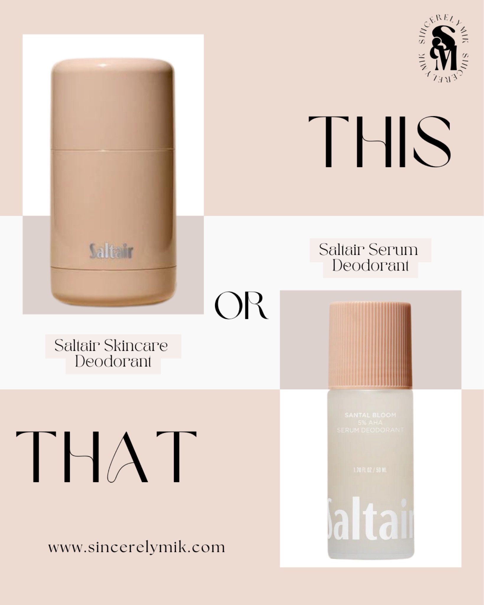 Have you tried the Saltair Skincare and Serum deodorants? Which is your fave?

#LTKFindsUnder50 #LTKBeauty #LTKFindsUnder100