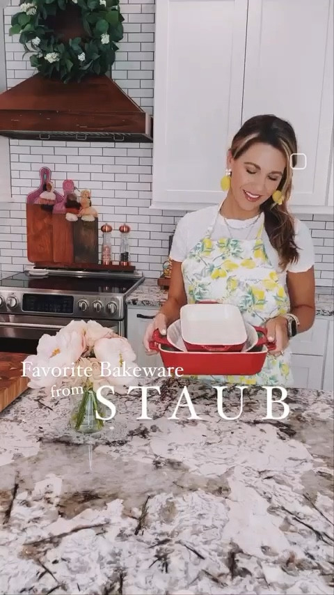 Whipping up some sweet treats in the kitchen thanks to my amazing 3 piece ceramic @staub_usa set #ad. Fan favorite at the moment has to be my Strawberry Icebox Cake made in my oven & freezer safe Staub pie dish.  And the best part is this 3 piece set (along with some other incredible cookware pieces) is on major sale right now (over 60% off!!) through May 29th.  

#LTKhome #LTKFind #LTKGiftGuide
