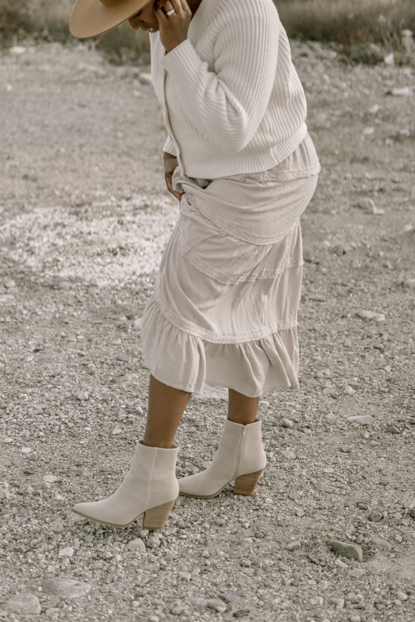 Robyn Faux Suede Heeled Bootie in beige by Vici

#LTKGiftGuide #LTKunder100 #LTKstyletip