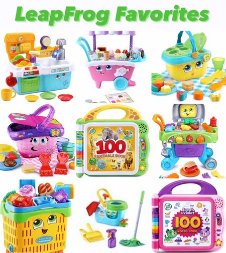 LeapFrog toys make awesome gifts. My daughter's favorites are the picnic basket, ice cream cart, & book. 
Amazon gifts for toddlers
Leapfrog toys 
Amazon toys 
Gift guide

#LTKkids #LTKGiftGuide #LTKfamily