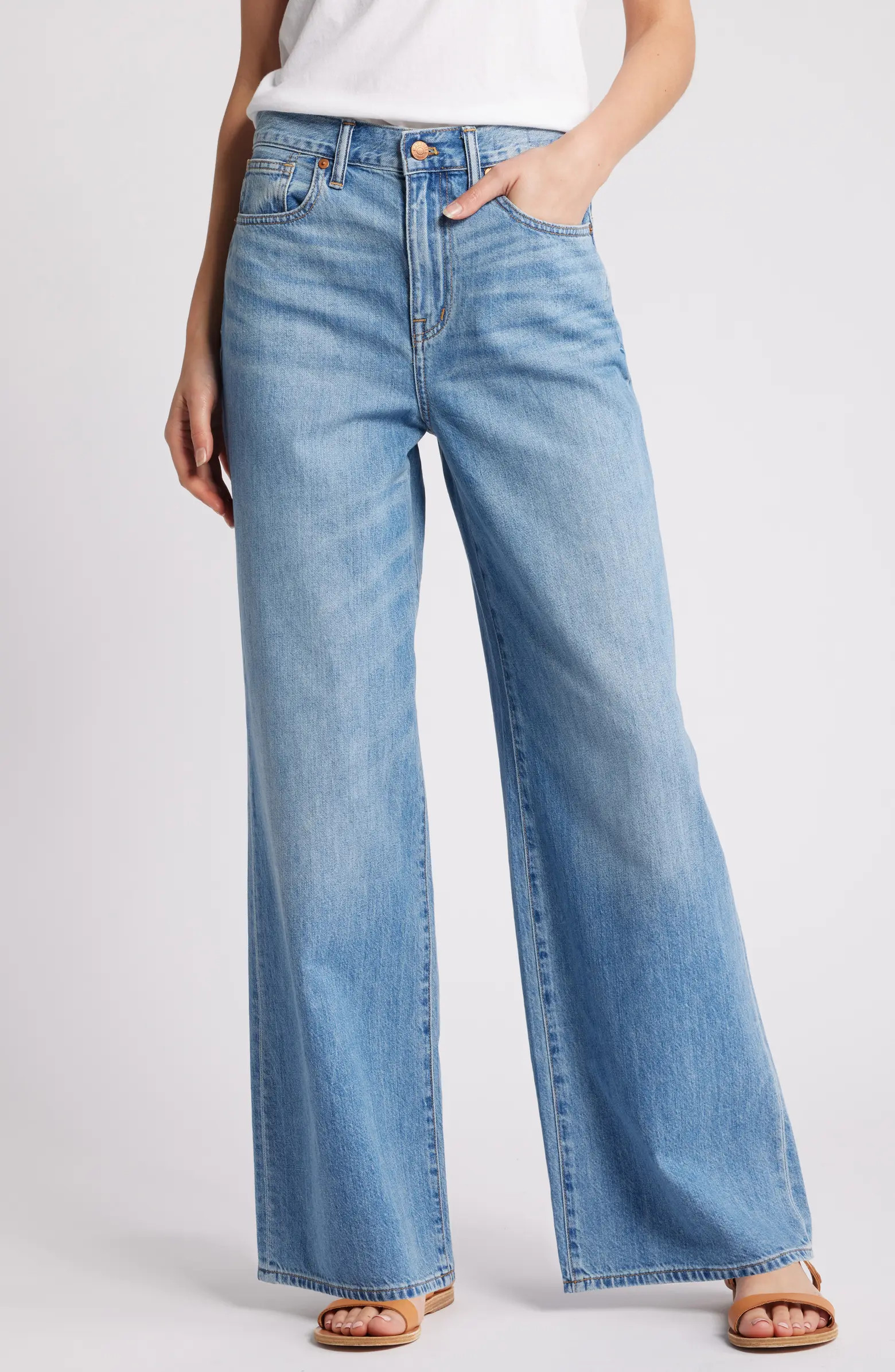 Madewell Super Wide Leg Jeans | Nordstrom | Nordstrom
