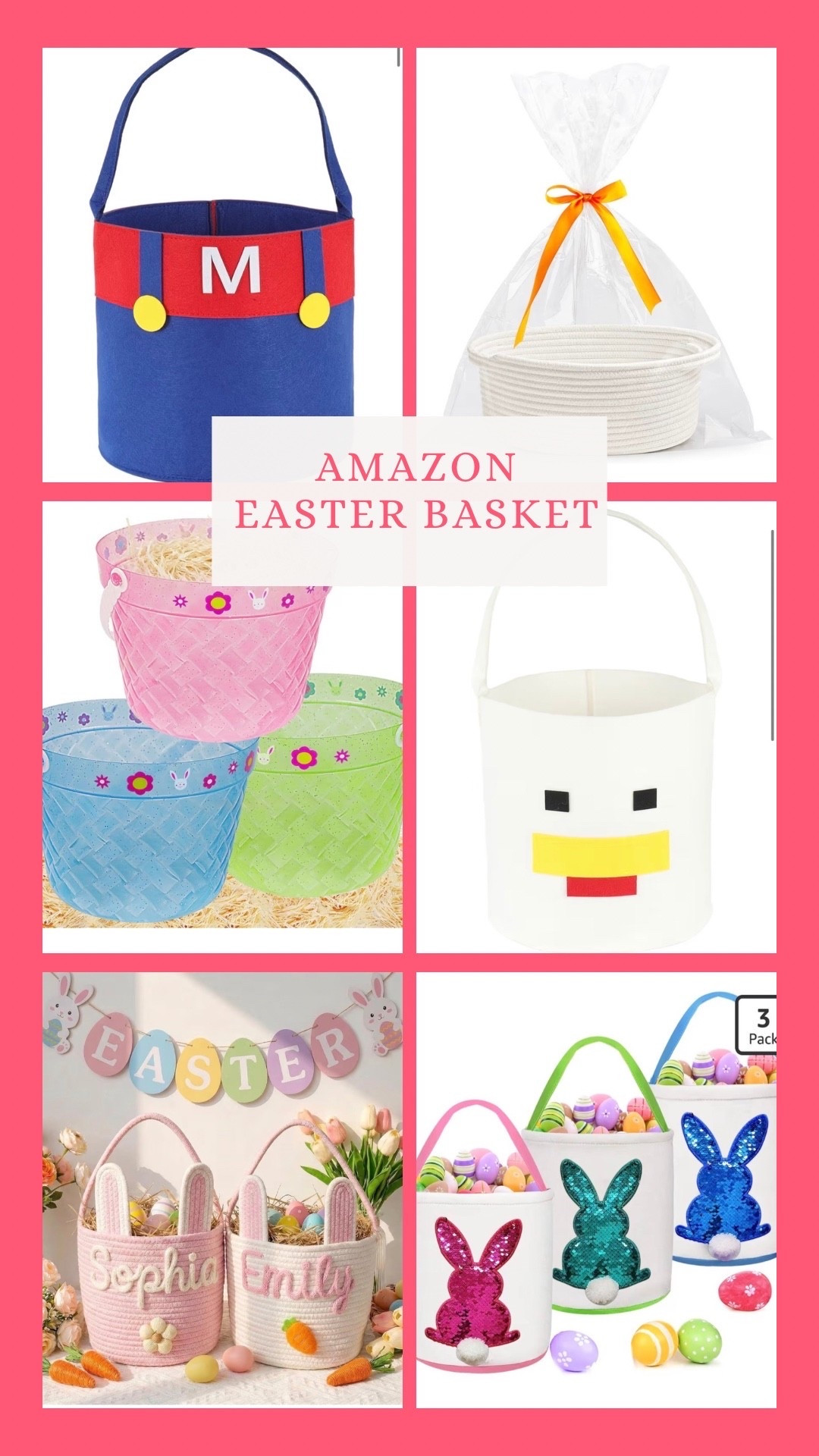 🐣🧺 Easter basket magic from Amazon!

#LTKKids #LTKmomlife #LTKSpringSale