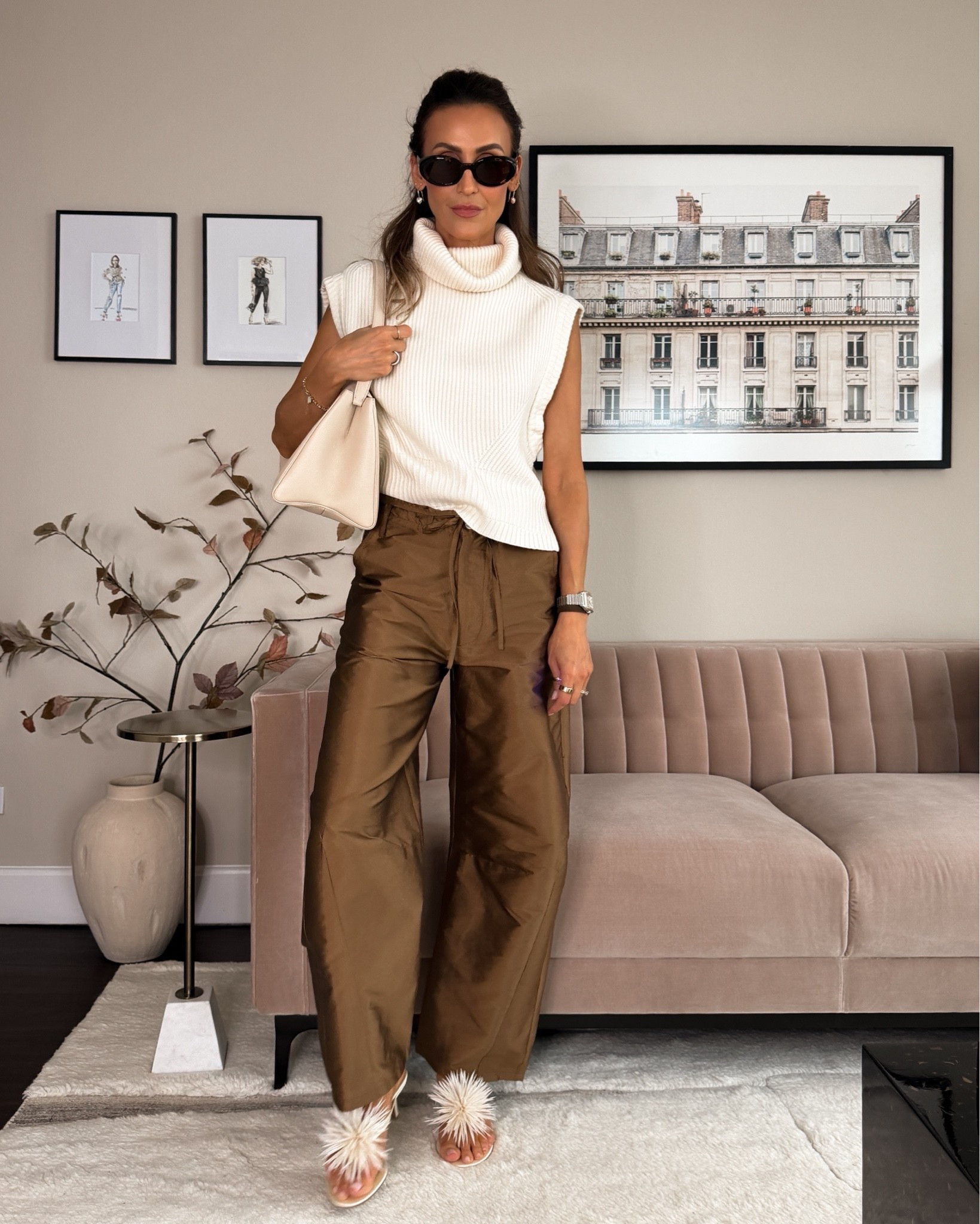 Taffeta pants look 2: cozy textures, neutral pieces and a statement shoe!

#LTKootd #LTKgrwm #LTKSeasonal